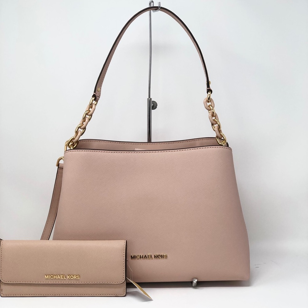 NWT Michael Kors large ew Sofia satchel&wallet - Picture 1 of 8